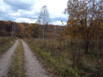 Старый Мариинский тракт возле Верхней Конюхты